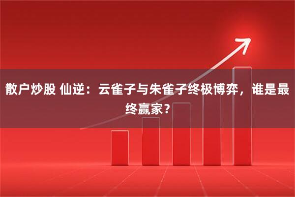 散户炒股 仙逆：云雀子与朱雀子终极博弈，谁是最终赢家？